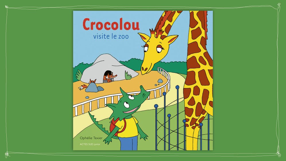 Crocolou visite le zoo. 